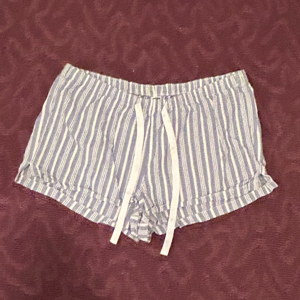 Striped Pajama Shorts